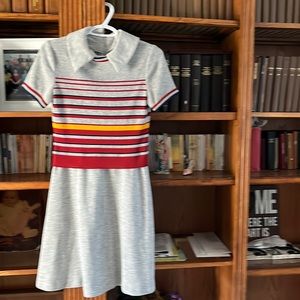 Knit 60s inspired dress/ shoegazer/ can use